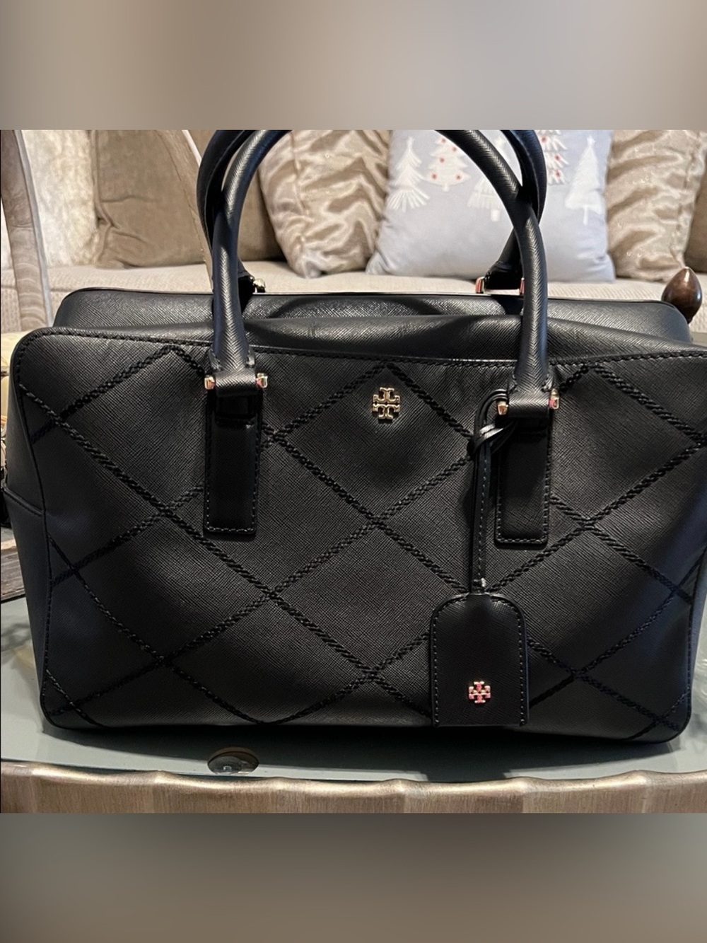 Tory Burch Quilted Satchel